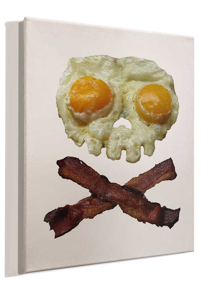 eggs-n-bacon-skull-leinwand weiss 4