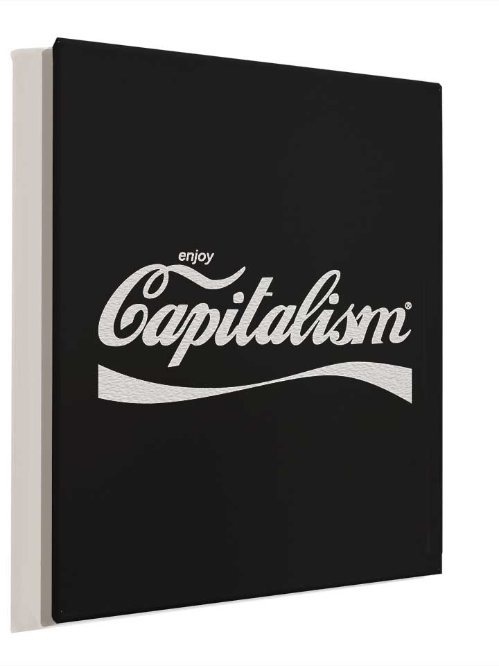 enjoy-capitalism-leinwand schwarz 4