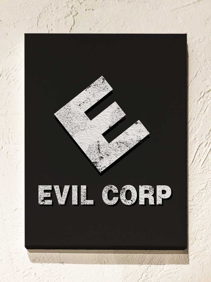 evil-corp-leinwand schwarz 1