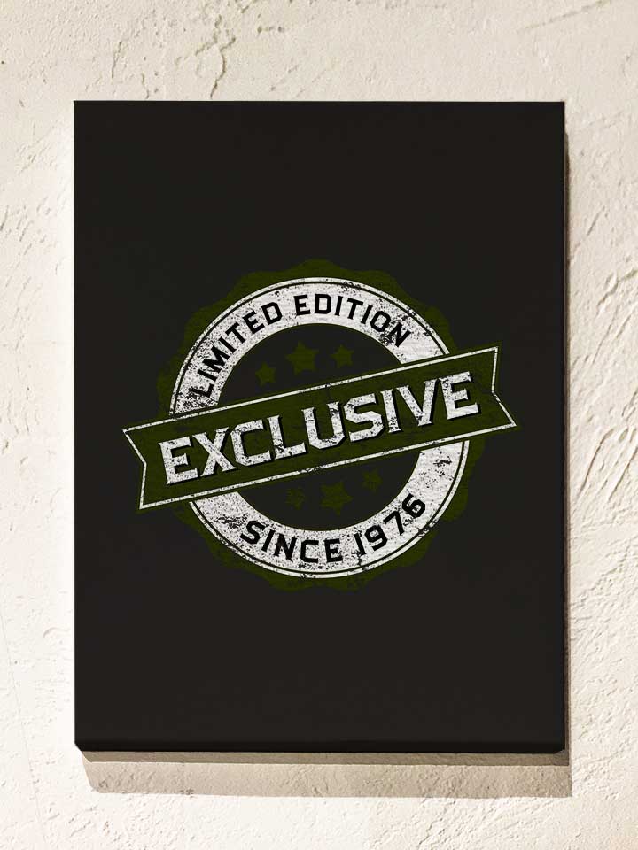 exclusive-since-1976-leinwand schwarz 1