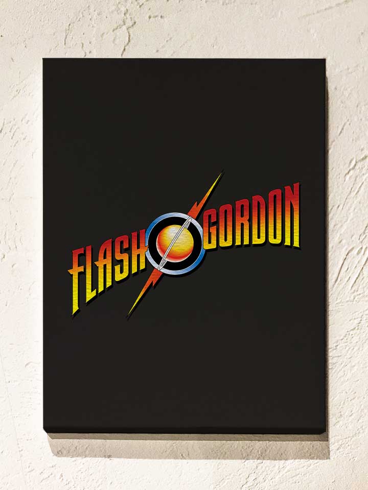 flash-gordon-leinwand schwarz 1