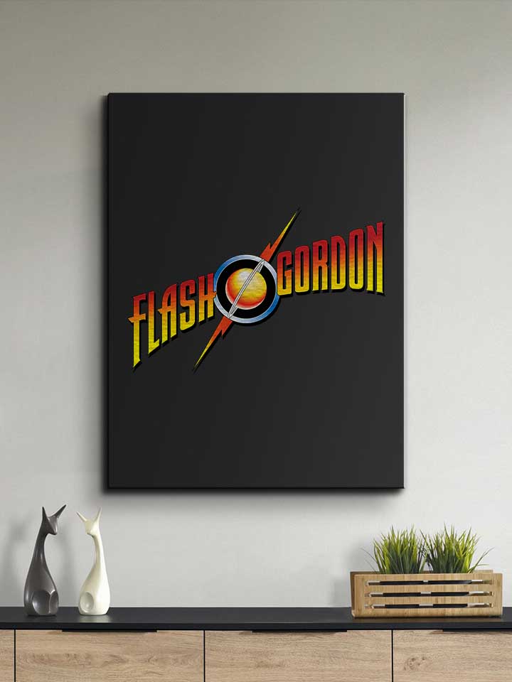 flash-gordon-leinwand schwarz 2