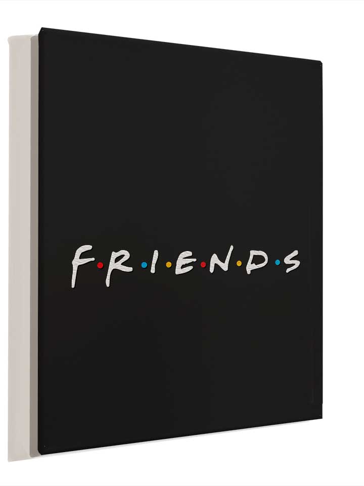 friends-logo-leinwand schwarz 4