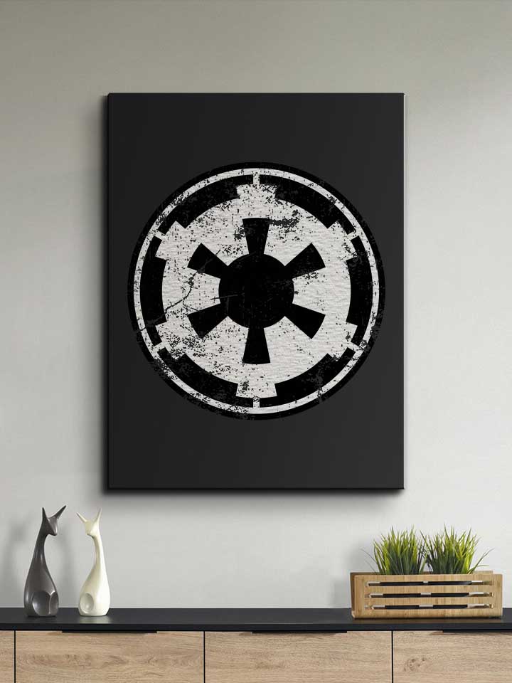 galactic-empire-emblem-vintage-leinwand schwarz 2