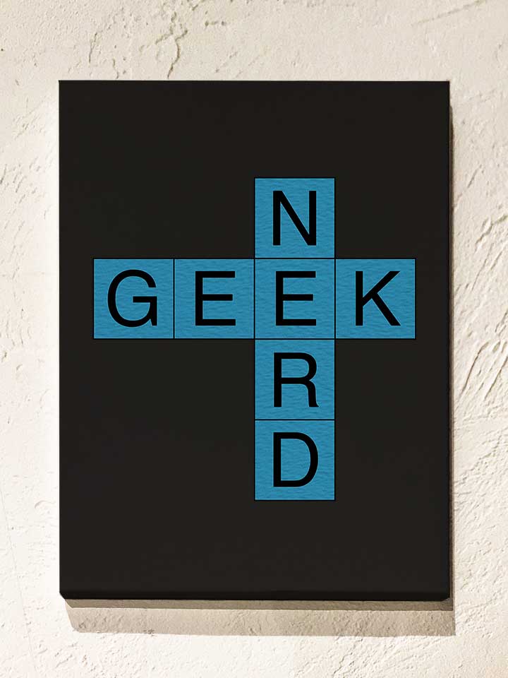 geek-nerd-crosswords-leinwand schwarz 1