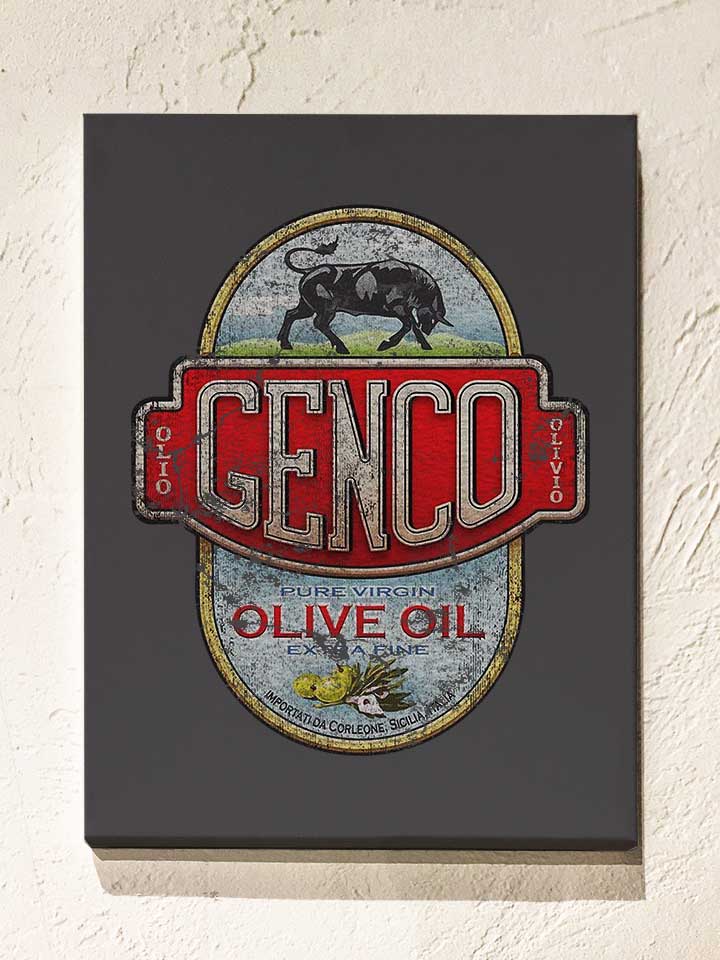 Genco Oil Company Leinwand