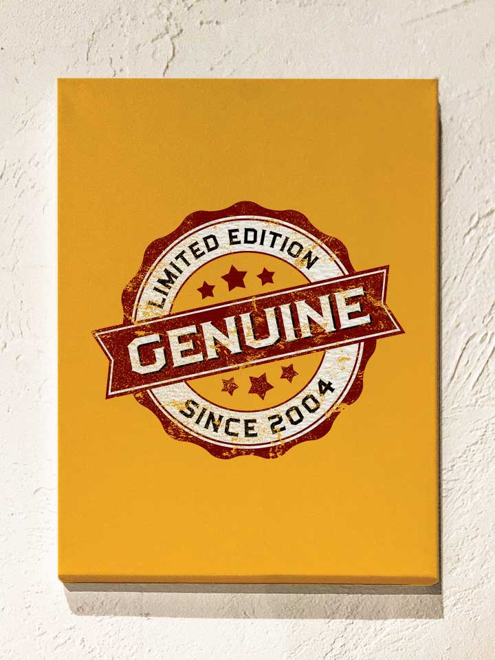 genuine-since-2004-leinwand gelb 1