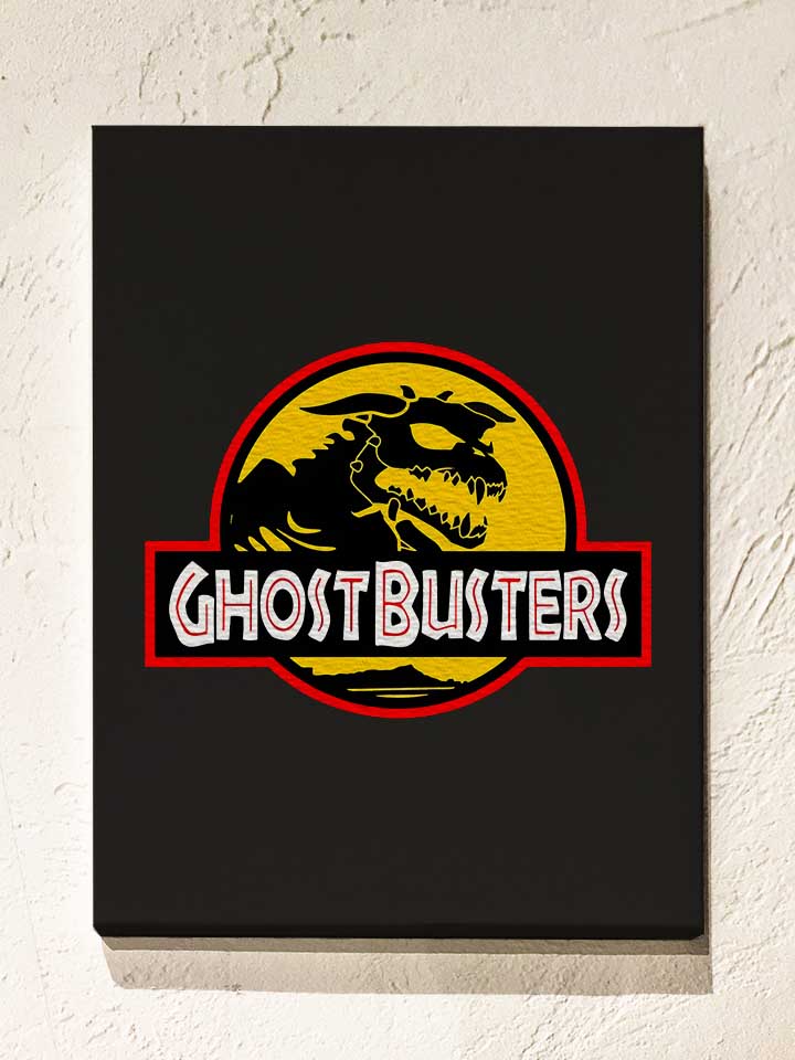ghostbusters-gremlins-park-leinwand schwarz 1