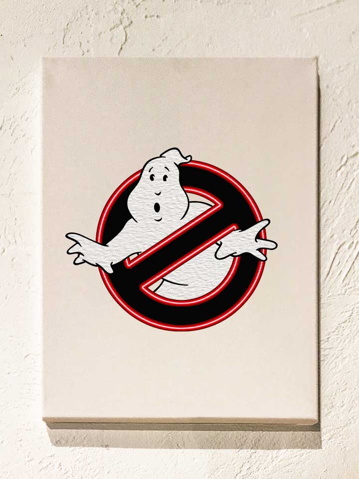 ghostbusters-logo-neon-leinwand weiss 1