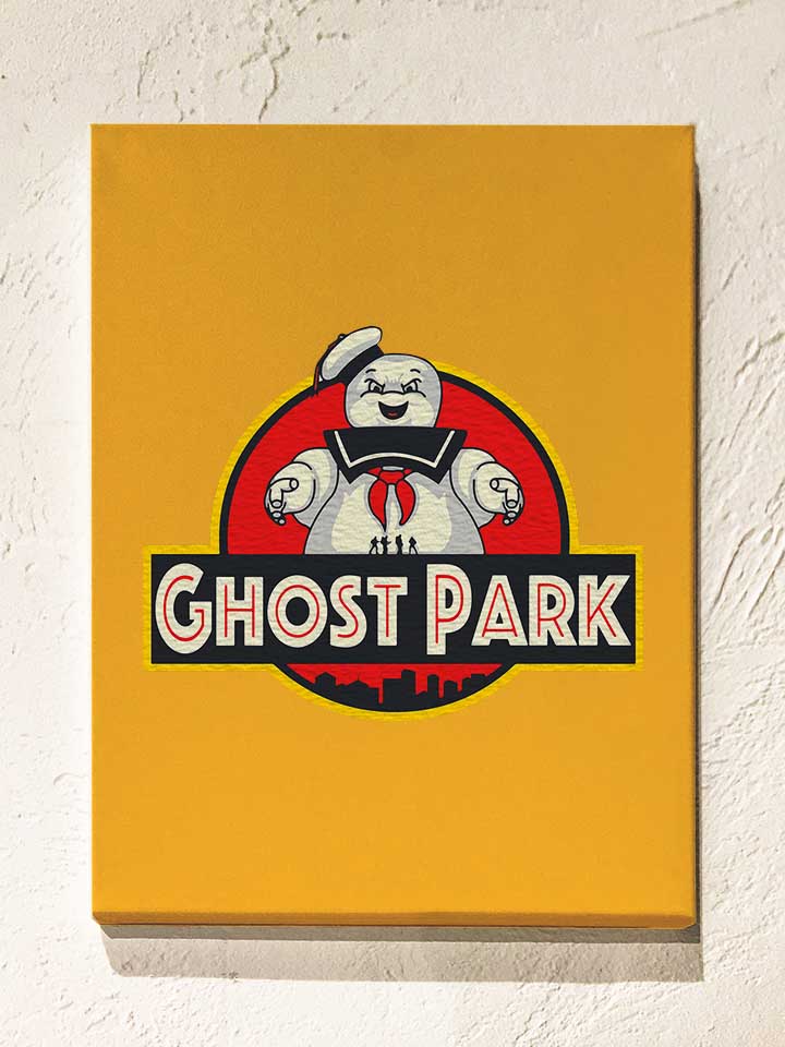 ghostbusters-marshmallow-park-leinwand gelb 1