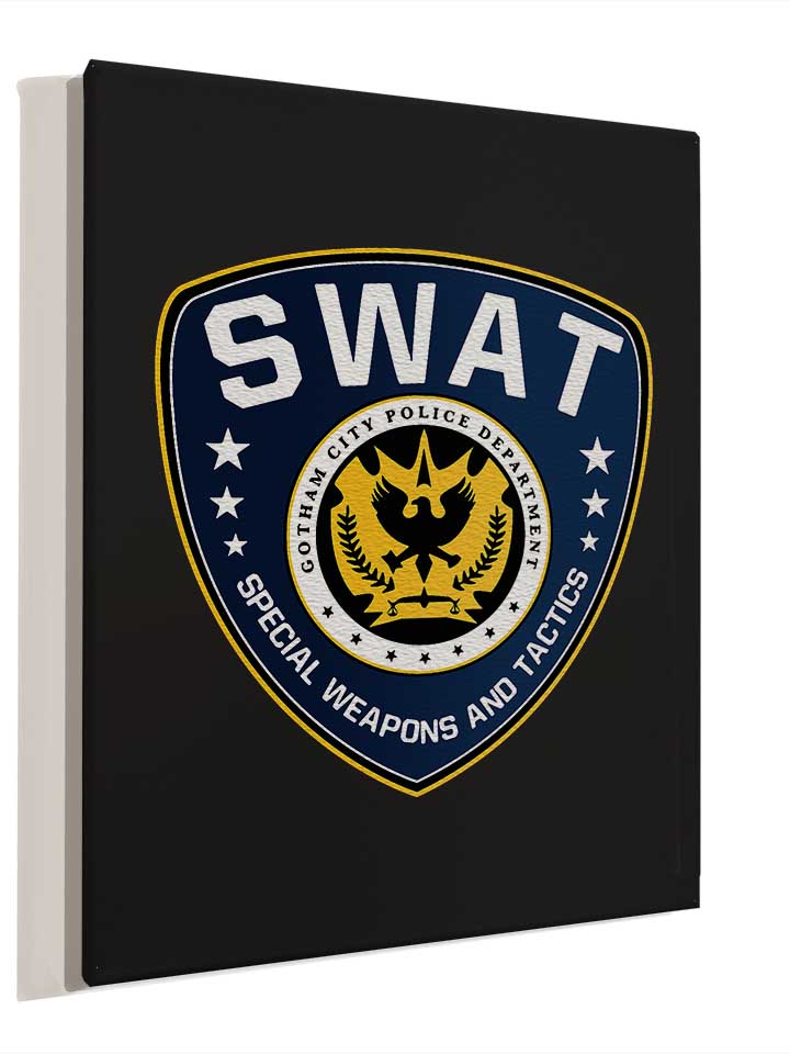 gotham-city-police-swat-leinwand schwarz 4