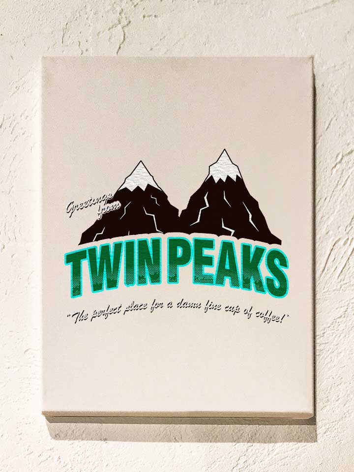 greeting-twin-peaks-leinwand weiss 1