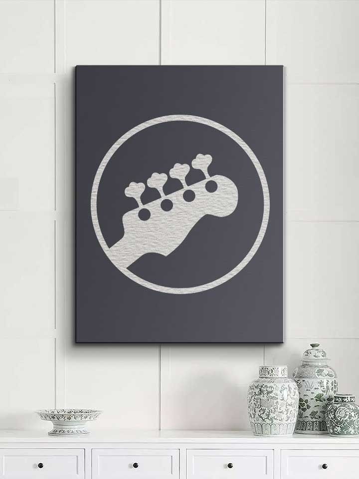 guitar-logo-leinwand dunkelgrau 2