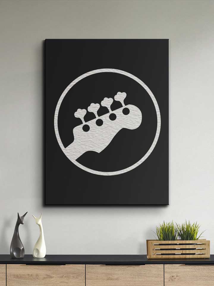 guitar-logo-leinwand schwarz 2