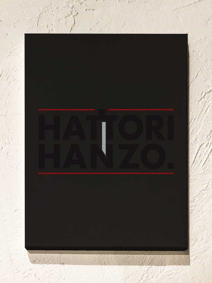 hattori-hanzo-leinwand schwarz 1