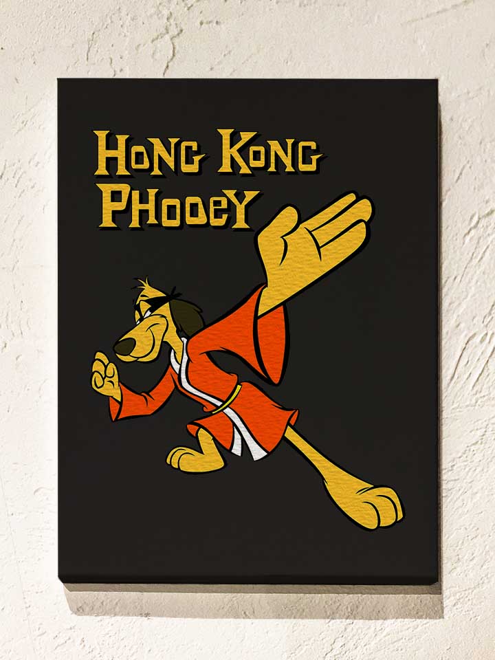 hong-kong-phooey-leinwand schwarz 1
