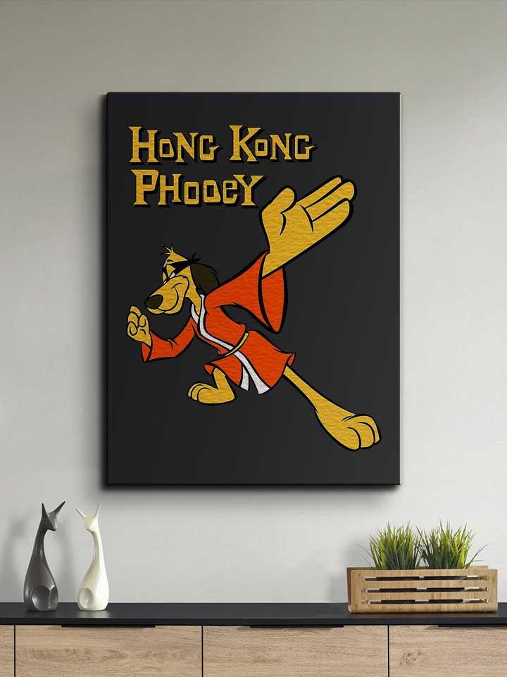 hong-kong-phooey-leinwand schwarz 2