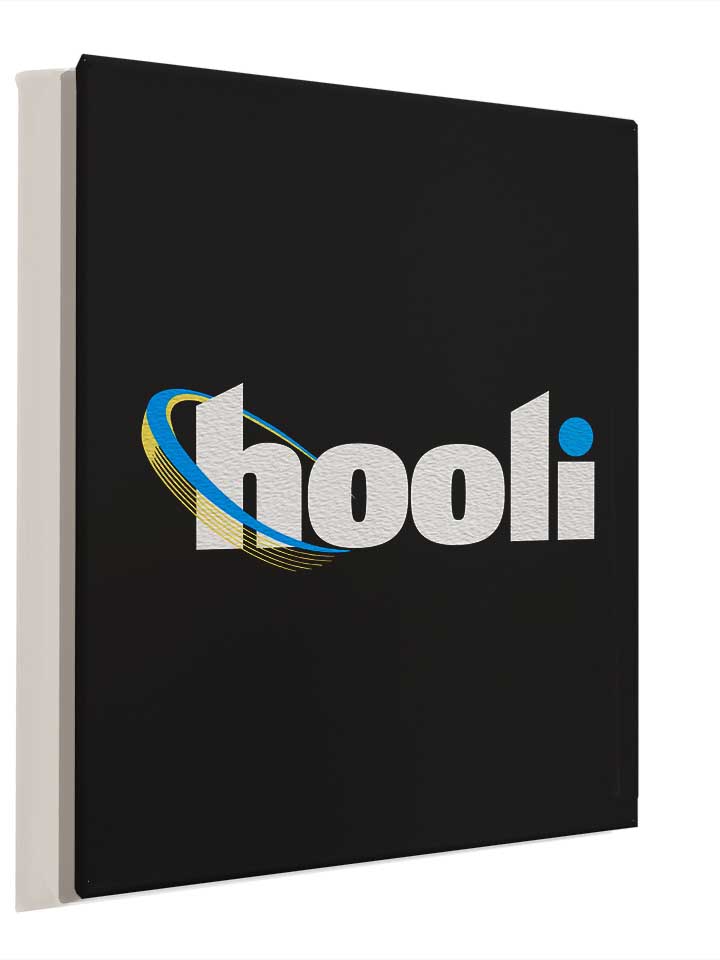 hooli-logo-leinwand schwarz 4