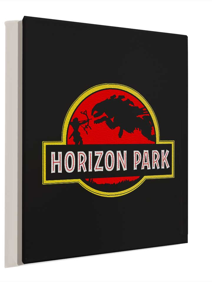 horizon-park-art-horizon-zero-dawn-game-leinwand schwarz 4