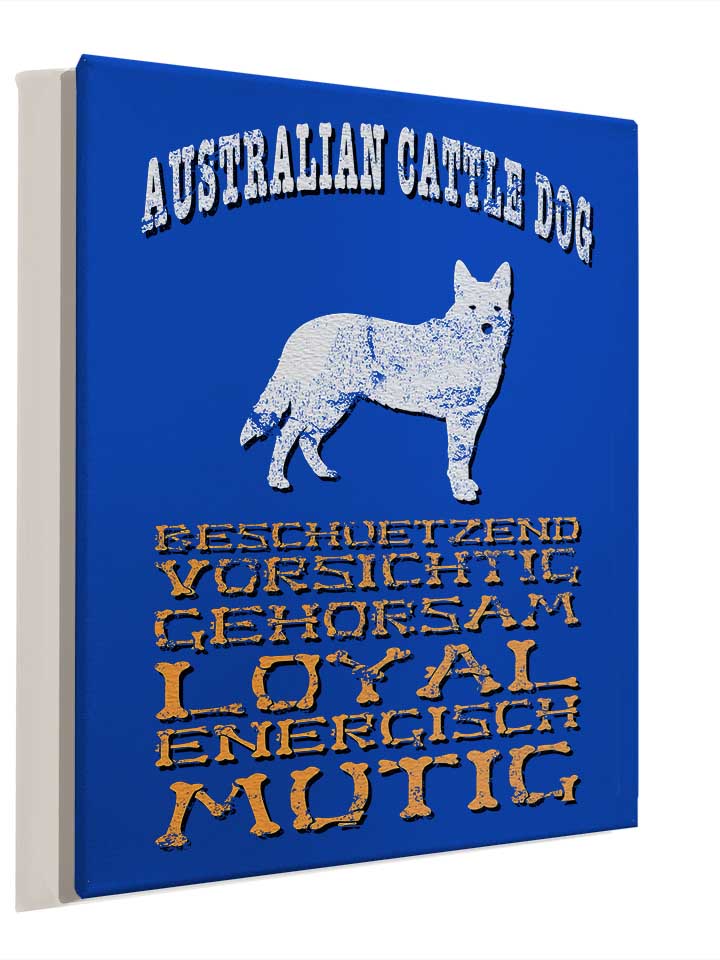 hund-australian-cattle-dog-leinwand royal 4