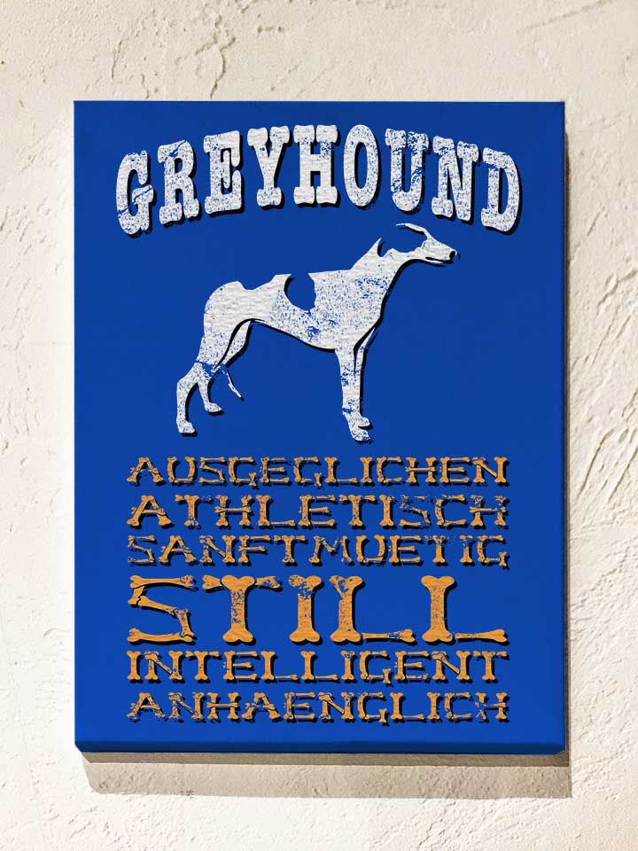 hund-greyhound-leinwand royal 1