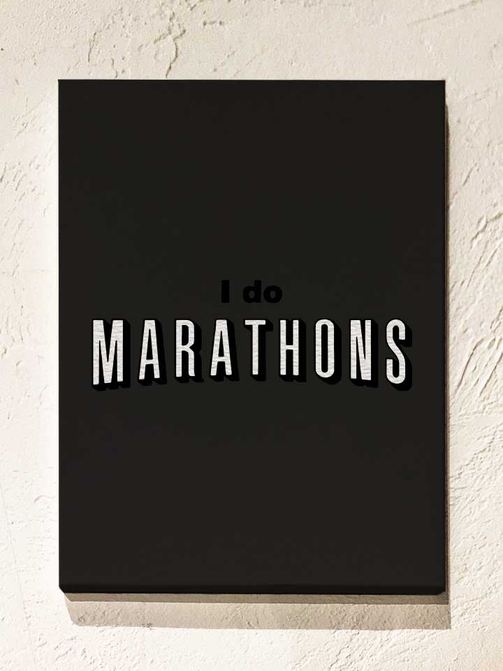 i-do-marathons-leinwand schwarz 1