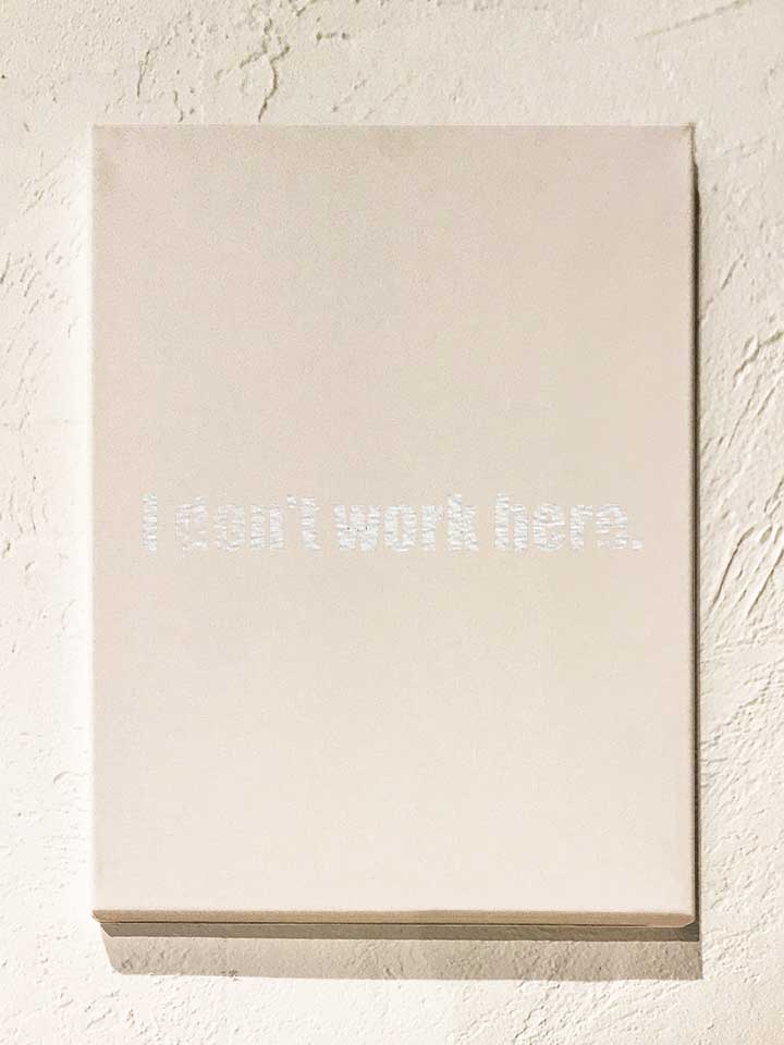 i-dont-work-here-vintage-leinwand weiss 1