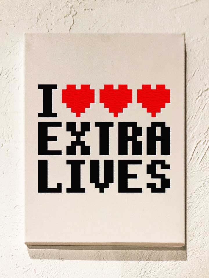 i-love-exra-lives-leinwand weiss 1