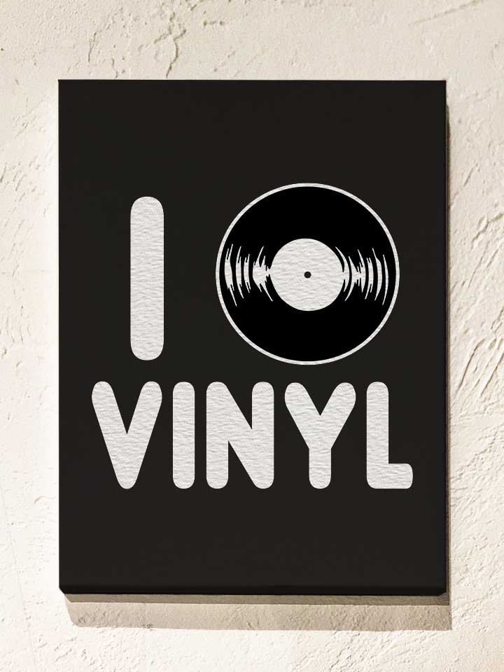 i-love-vinyl-leinwand schwarz 1