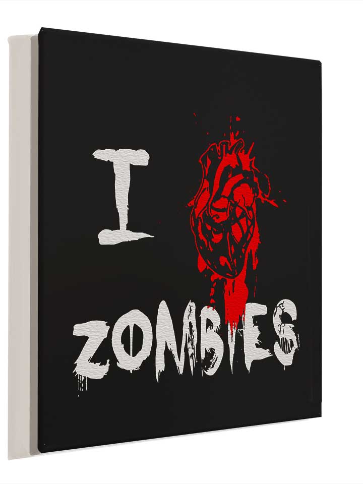 i-love-zombies-leinwand schwarz 4