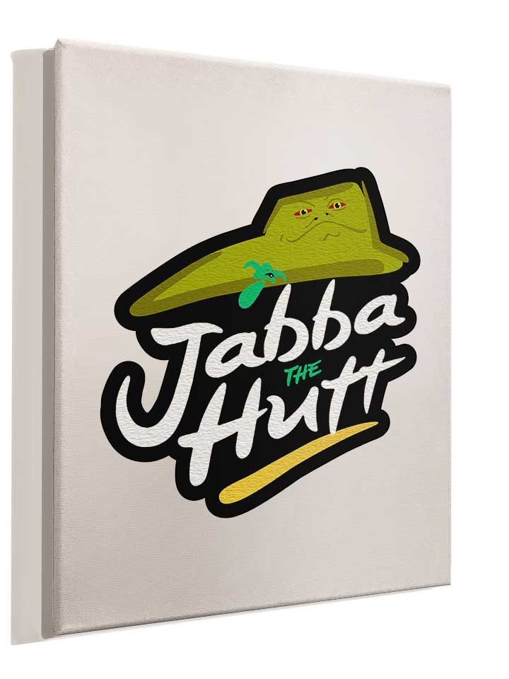 jabba-the-pizza-hutt-leinwand weiss 4