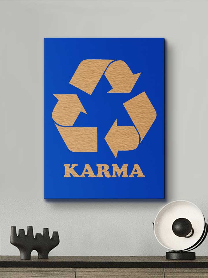 karma-recycle-leinwand royal 2