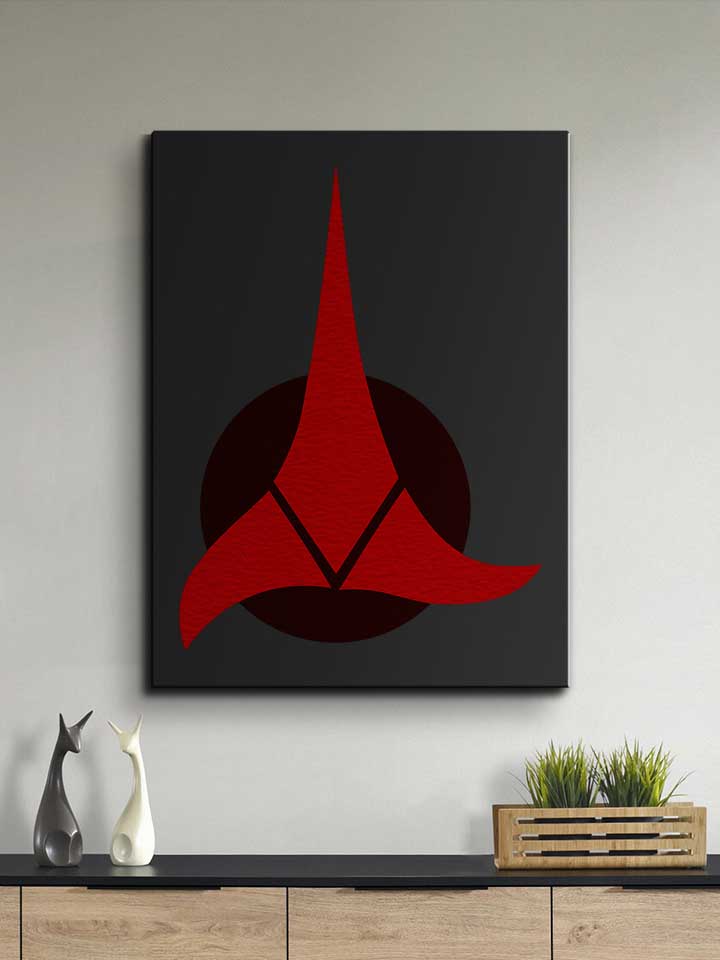 klingon-empire-logo-leinwand schwarz 2