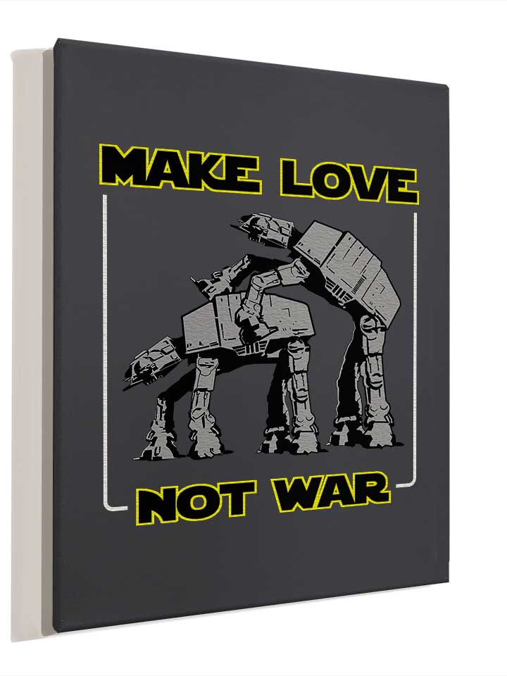 make-love-not-war-at-at-leinwand dunkelgrau 4