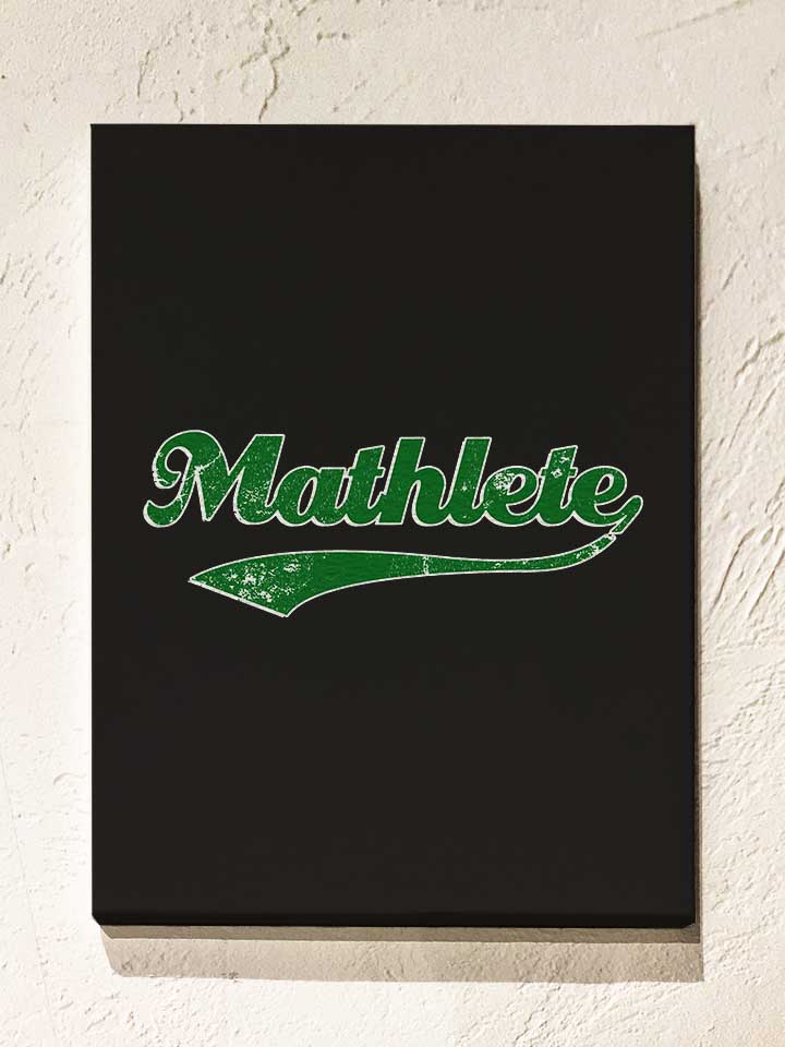 mathlete-vintage-leinwand schwarz 1