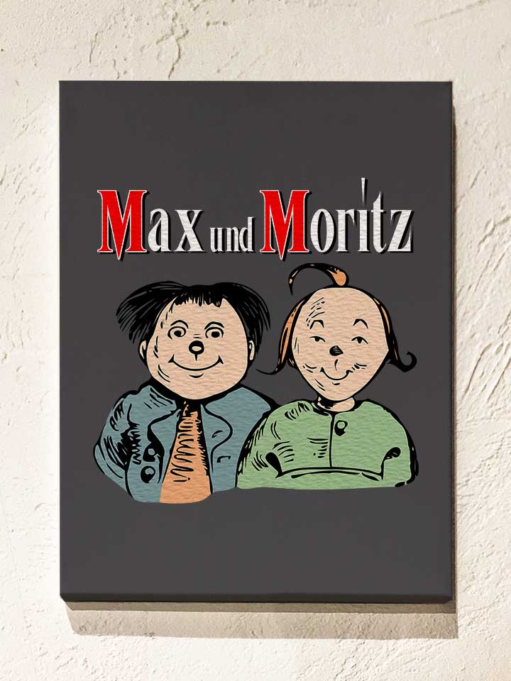 max-und-moritz-leinwand dunkelgrau 1