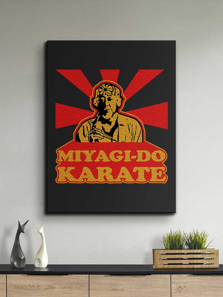 miyagi-do-karate-kid-leinwand schwarz 2