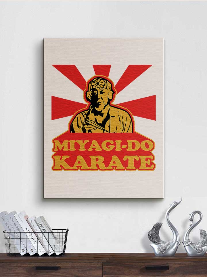 miyagi-do-karate-kid-leinwand weiss 2