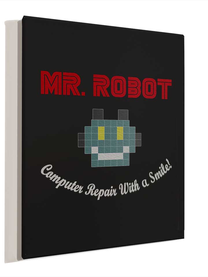 mr-robot-computer-repair-with-a-smile-leinwand schwarz 4
