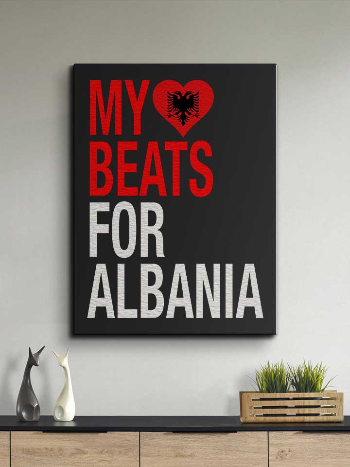 my-heart-beats-for-albania-leinwand schwarz 2