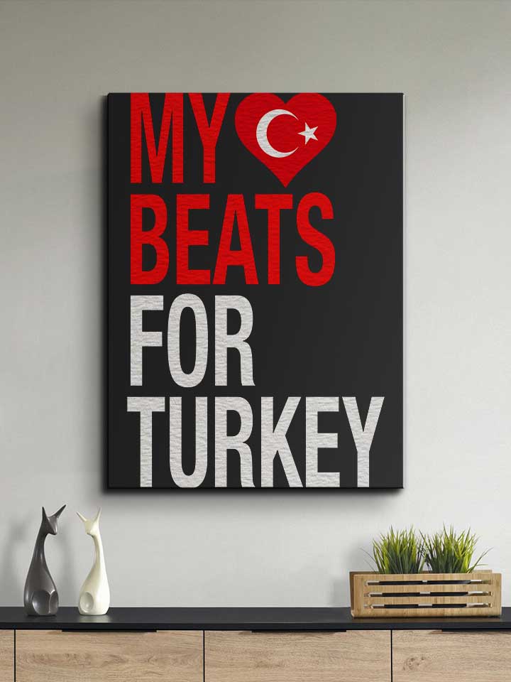 my-heart-beats-for-turkey-leinwand schwarz 2