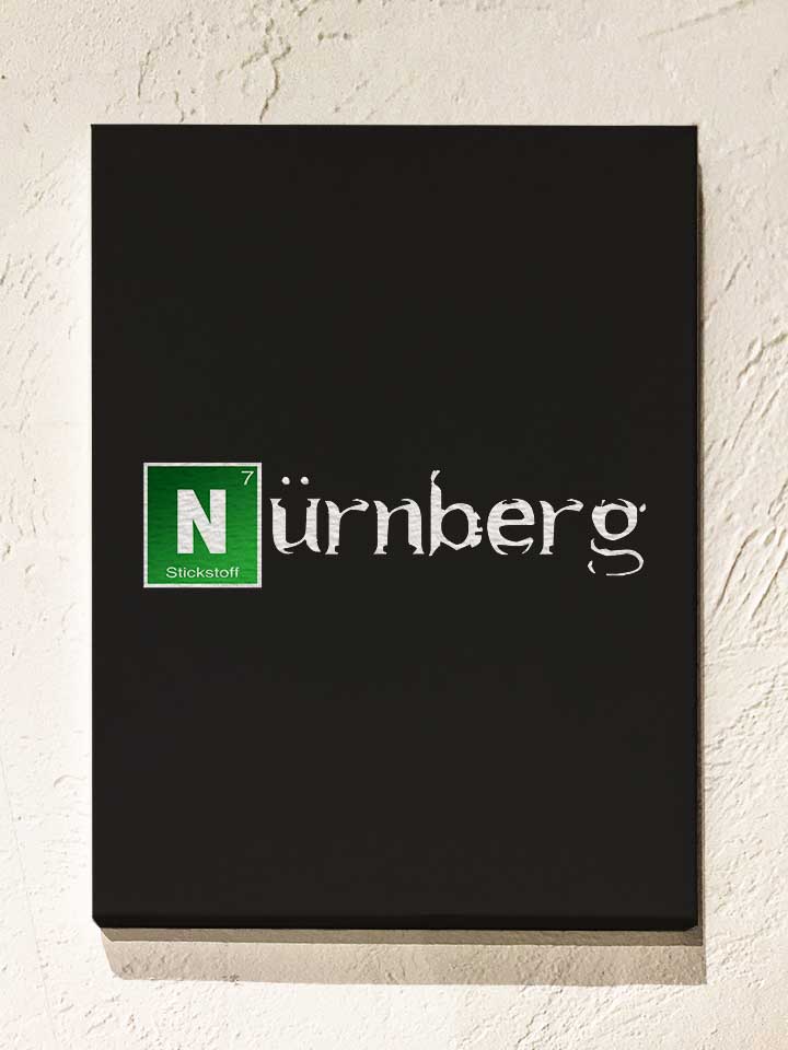 nuernberg-leinwand schwarz 1