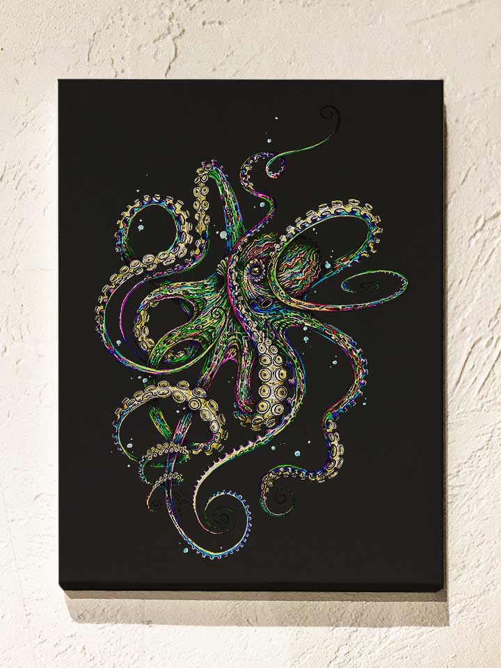 octopus-03-leinwand schwarz 1
