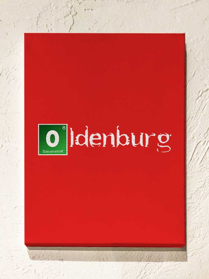 oldenburg-leinwand rot 1