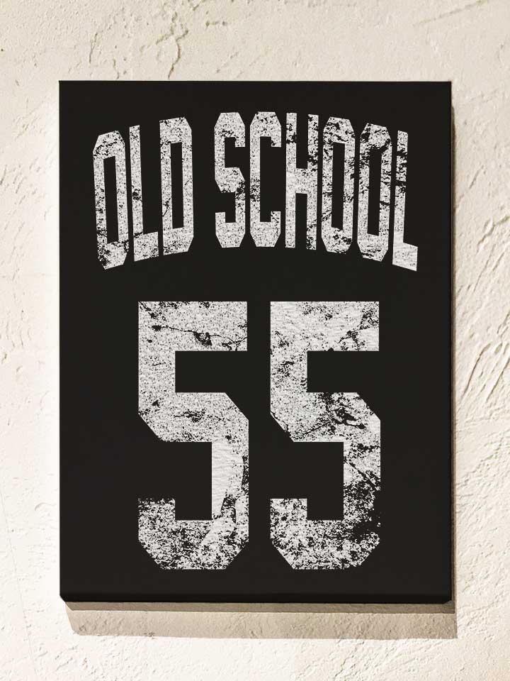 oldschool-1955-leinwand schwarz 1