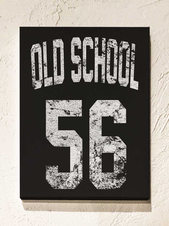 oldschool-1956-leinwand schwarz 1