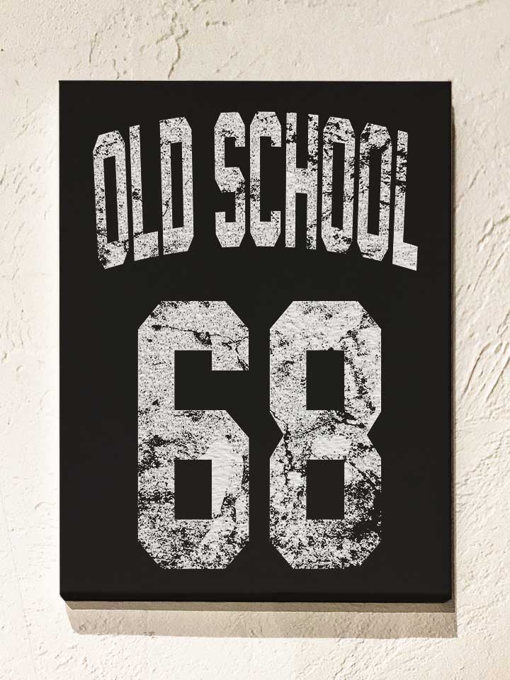 oldschool-1968-leinwand schwarz 1