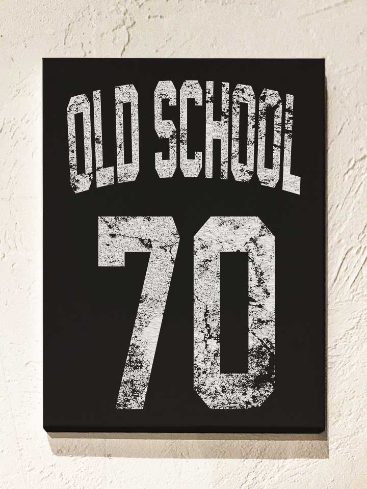 oldschool-1970-leinwand schwarz 1