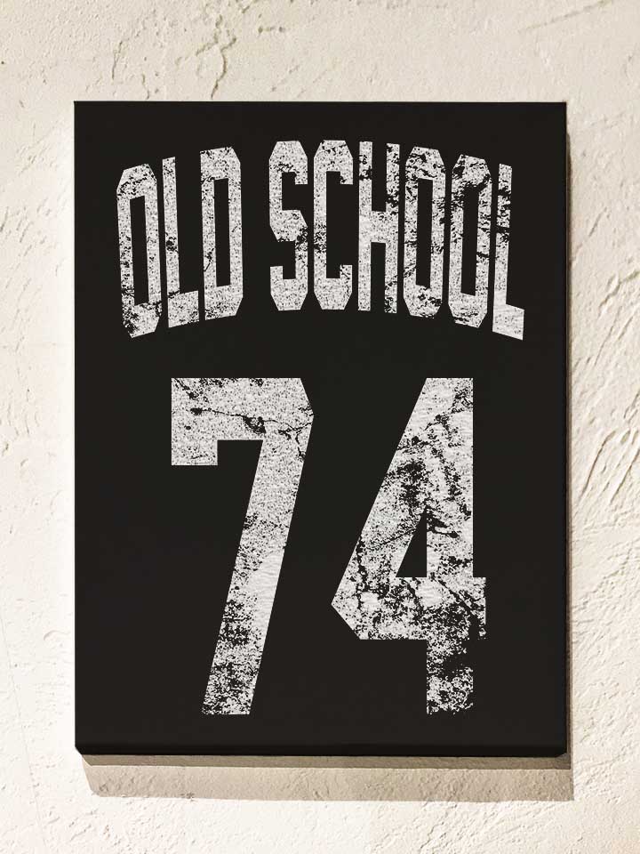 oldschool-1974-leinwand schwarz 1