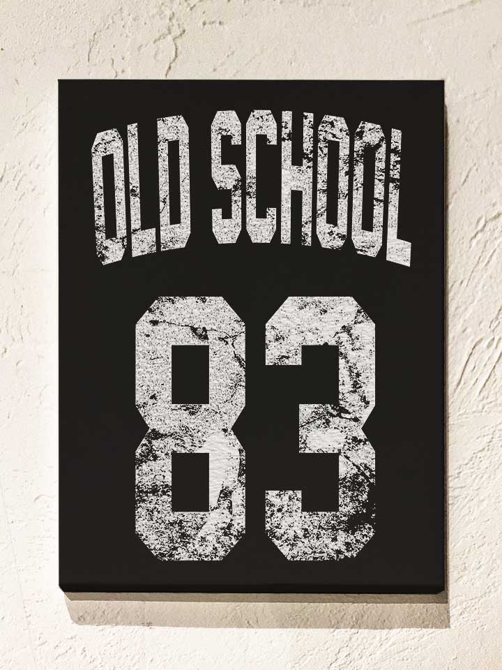 oldschool-1983-leinwand schwarz 1